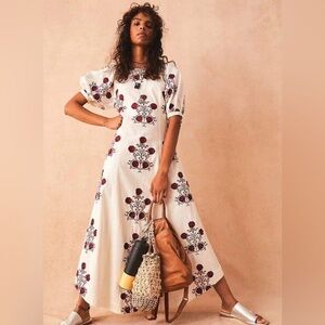 Free People Cactus Flower Dress XS NWOT